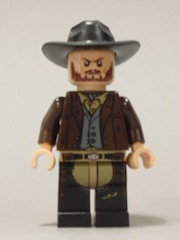 LEGO Minifigure-Frank-The Lone Ranger-TLR005-Creative Brick Builders